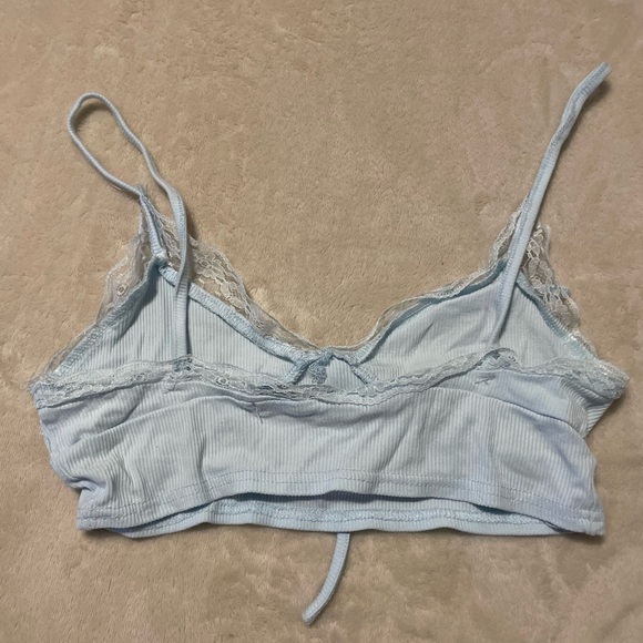 Light blue Zaful tank top/bralette! - Picture 3 of 3